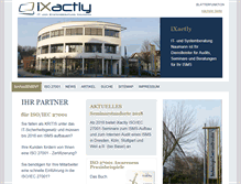 Tablet Screenshot of ixactly.com